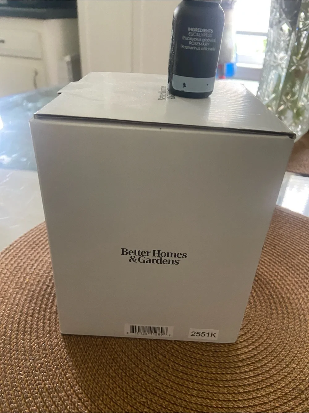 Better Homes And Gardens Cream and Wood-Tone Ultrasonic Diffuser